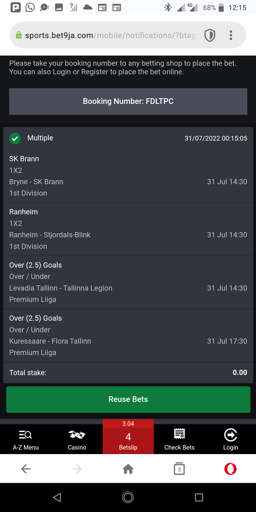 Bet9ja Nigeria - Sport Betting, Premier Organization Odds, Gambling Establishment, Wager
