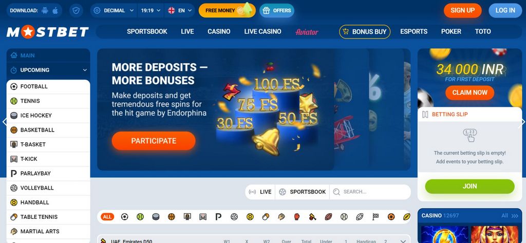 Mostbet Gambling Enterprise Ukraine