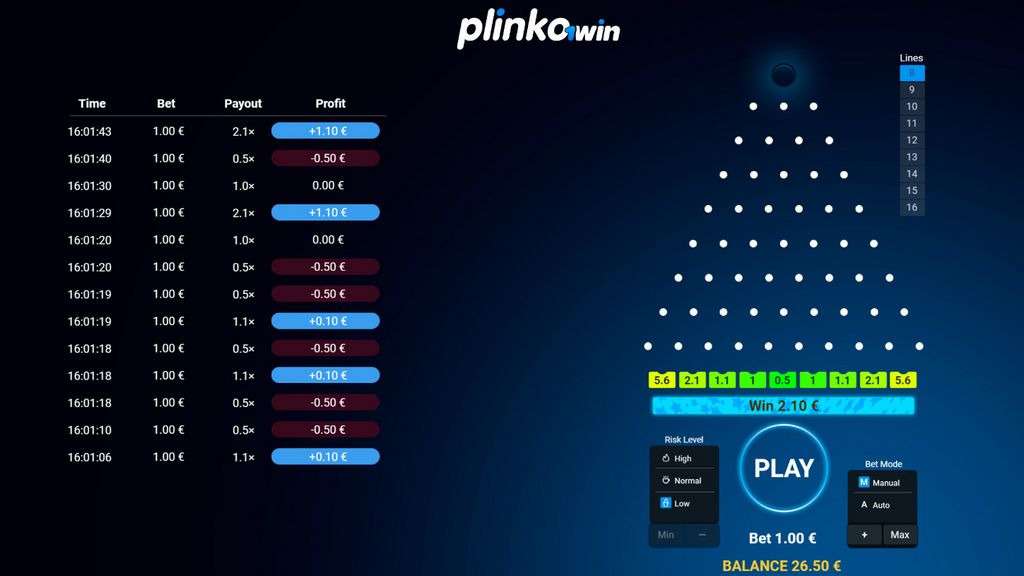 Plinko: Cómo Jugar y ganar dinero real en línea